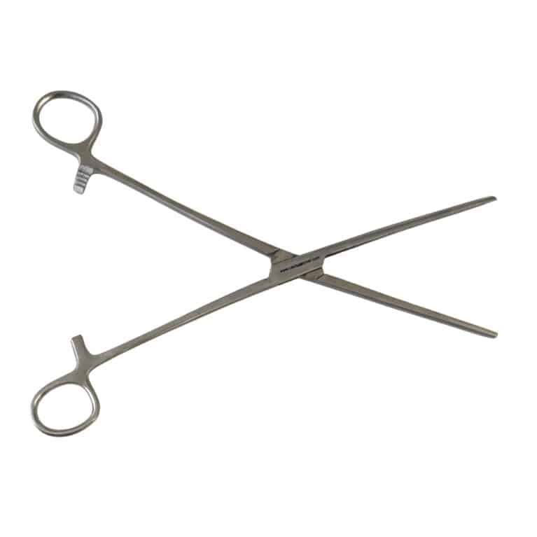 Alternative view of 10 inch Straight Cactus Pruning Hemostat